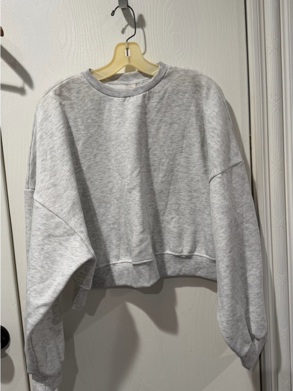 Muse Light Gray Pullover Sweatshirt